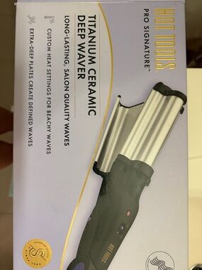 Titanium Ceramic Deep Waver – Black/Silver